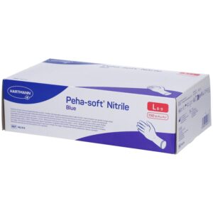 Peha-soft Nitrile blue size L 150ks